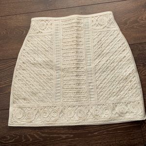 NWOT H&M lined skirt with back zip